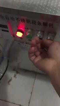 fish clean skin scaling machine #fish cleaning#scaling