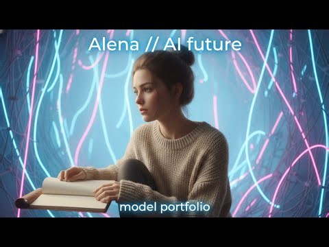 Beautiful AI model Alena