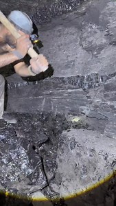 For small, one-ton "A-cars," miners once moved them by hand over short distances, a process called hand-tramming. This method is now uncommon and mostly obsolete in modern mining operations, where machinery performs most tasks. #blackdiamond #mining #coal #coalmining #blackdiamond #viral #gold #viralreel #foryou #diamond #goldmine #minecraft #minecraftrealworld | Mining Empire