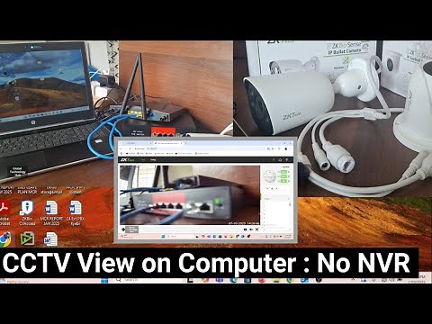 Connect and view IP Camera on computer : No NVR needed,