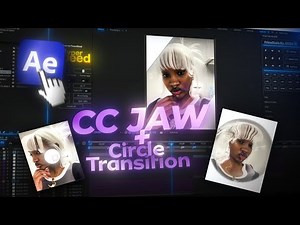 Smooth CC JAWS & Circle Transition || After effects