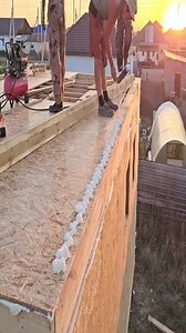 Perfect wooden insulated OSB floor panel fixing connection installation skills | Procotol build