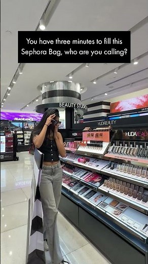 3 minutes is all we need at Sephora!!