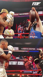 🇺🇸 𝗣𝗔𝗨𝗟 🆚 𝗝𝗢𝗦𝗛𝗨𝗔 𝗪𝗢𝗥𝗞𝗢𝗨𝗧 𝗖𝗢𝗠𝗣𝗔𝗥𝗜𝗦𝗢𝗡 🇬🇧 ‼️ Watch how Jake Paul and Anthony Joshua compared at the workouts yesterday ahead of their fight in Miami on Friday 👀 #JakeJoshua | Pro Boxing Fans