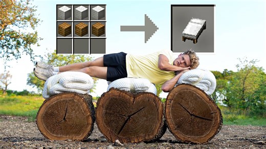 I Survived Using Only Minecraft's - Crafting Guide