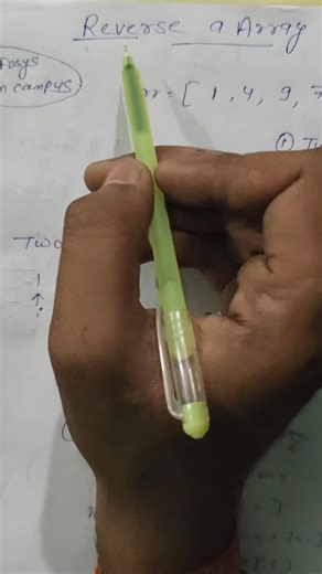 SYNTAX_ERROR • Abhishek • Freelancer on Instagram: "All 4 approaches to solve Reverse an array Comment: code to get a all code link... #ConsistencyChallenge #InfosysSpecialistProgrammer #InfosysDrive"
