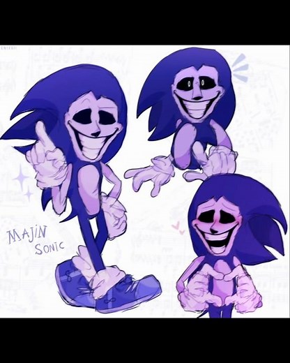 Majin Sonic #art #speedpaint #sonic #sonicexe