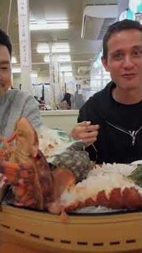 Giant GREEN ALIEN Shell Sashimi EXOTIC SEAFOOD in Okinawa,... #Shorts #beaversfoodchannel5