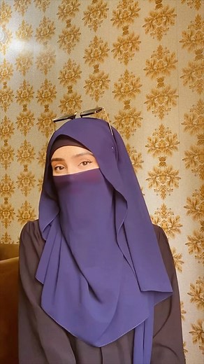 Réébs | There you have one of the quickest niqab tutorial ever girlies✨🧕 . . . . . . . . . . . . . . . . . . . . . . . . . . . . . . .... | Instagram