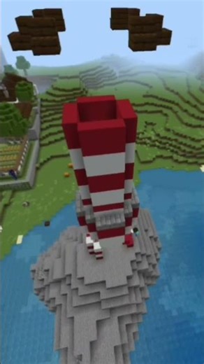 Minecraft Lighthouse Build Timelapse #minecraft #minecraftbuilding #cool