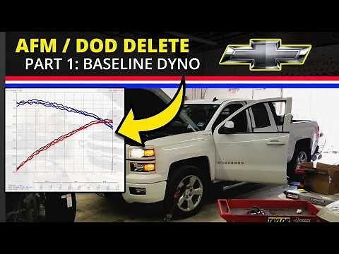 AFM Delete Part 1 - What is AFM? Silverado 5.3L Baseline Dyno - How Much Power Does It Make?