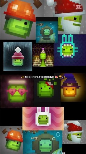 ✨ MELON PLAYGROUND 🍉🏆✨#fypシ #melonpg