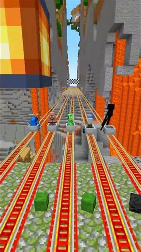 Minecraft Race...😂 Who Will Win? Wait For It..🤯(Big Boom)#minecraft #shorts