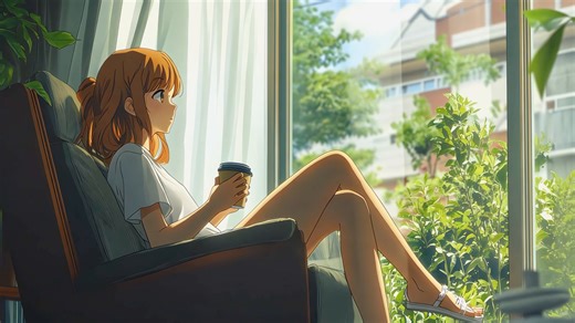 Ai Generated, Anime, Anime Girl. Free Stock Video