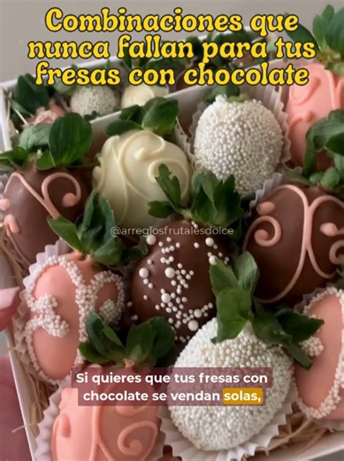 Cómo Decorar Fresas con Chocolate para Vender Mejor