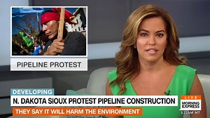 146K views · 4.7K shares | Native Americans and supporters in North Dakota have stepped up their "spirit camp" protest of an oil pipeline. They say it will disturb sacred sites and possibly affect drinking water on the Standing Rock Sioux reservation. | Morning Express with Robin Meade | Facebook