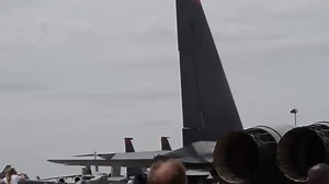 14K views · 413 reactions | B-Roll of the F-22 Raptor Demo team filmed at Fairchild AFB's Inland Northwest Skyfest 2019. The Air Combat Command F-22 Demonstration Team at Joint Base Langley-Eustis performs precision aerial maneuvers to demonstrate the unique capabilities of the world's only operational fifth-generation fighter aircraft. Source Fairchild AFB | Military Leak | Facebook