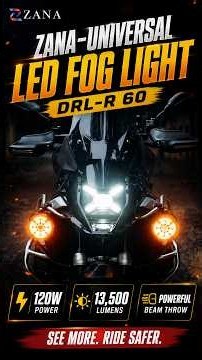 ZANA DRL-R 60 13,500 raw lumens