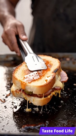 Havana Cuban Sandwich Press — Crispy Crust & Melting Layers Macro! #TasteFoodLife #StreetFood #CubanFood #FoodASMR #ViralShorts #DesiVibes #FoodShorts #FoodLover 🥪 Havana, Cuba – Cuban Sandwich Press | Close-Up Street Magic 🇨🇺 Feel the **heartbeat of Havana street food** as a classic Cuban sandwich is **pressed hot and heavy**, layers tightening, bread crisping, and cheese melting deep inside. This close-up moment captures the **exact second pressure meets heat** — butter sizzling, crust brow