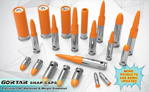 Watch GORTAR Snap Caps Training Dummy Rounds Practice Safe Lo on Amazon Live