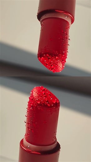 “The cherry red you can’t ignore.🍒💋 #swissbeauty