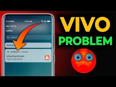 infrared rays blocked problem, vivo infrared rays blocked, how to fix infrared rays blocked vivo