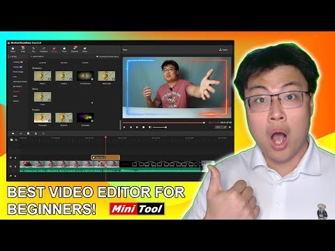 Free & Easy Video Editor for Beginners | MiniTool MovieMaker Tutorial