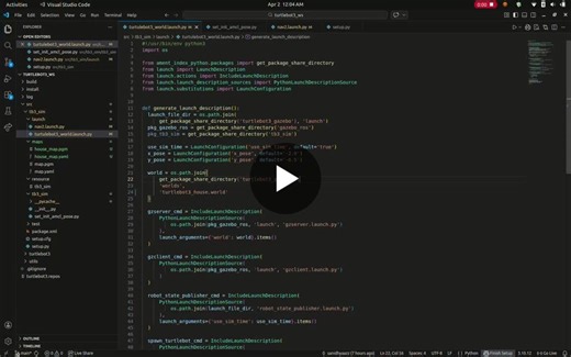 #ros2 #robotics #navigation #autonomoussystems #learning | Sanidhya Jain