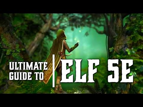 Elf 5e - Races for Dungeons and Dragons