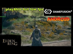 Test Elden Ring on Android GameFusion | Gamehub full settings