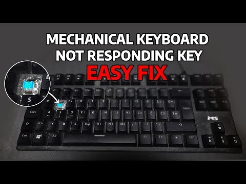 Mechanical keyboard not responding key - FIX