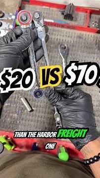 This $20 Ratchet Took On a $70 One! The Results Are Wild! #mechanic #harborfreighttools