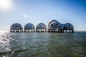 The Cape Romano Dome Home Timelapse Project