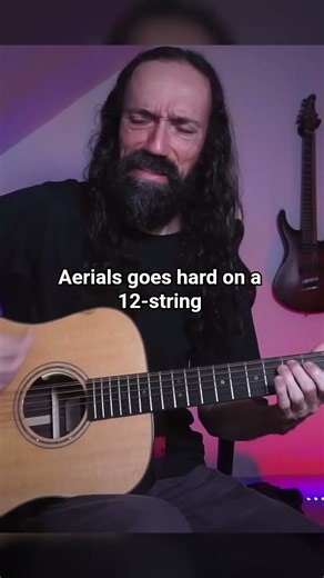 Aerials goes hard on a 12-string