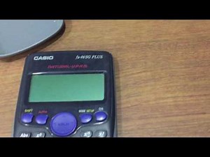how to use the Casio calculated to play tic tac toe