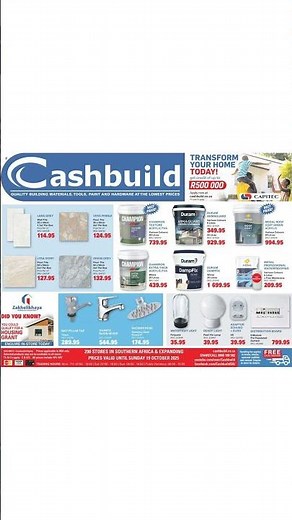 Cashbuild - Western Cape - Leaflet 02/10 - 19/10