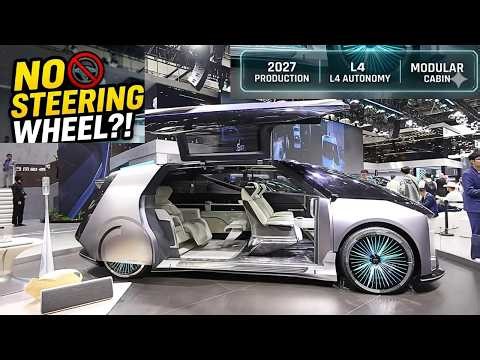 NO STEERING WHEEL?! 🚫 Exeed X-Concept: The End of Driving as We Know It