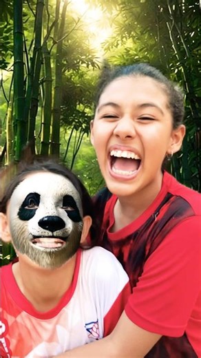 My kid wants to keep a panda as a pet!! 🤣 Watch till the end! #funny #comedy #drama #humor #memes...