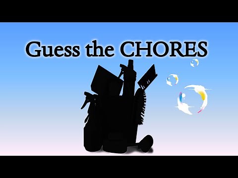 GUESS THE CHORES| CHORES | Cleaning Vocabulary | Chores Quiz