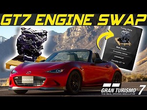 Gran Turismo 7 | How to Customize Your Car with Engine Swaps