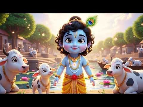 छोटी छोटी गैया - Choti Choti Gaiya Chote Chote Gwal | Krishna Bal Leela | Little Krishna Song