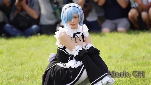 MorioCH on Instagram: "CN: Enako えなこ Enako Cosplay @enakorin main story https://www.youtube.com/watch?v=-84KV3ddLUQ Comiket C96 Re:ゼロから始める異世界生活　レム Re:Zero − Starting Life in Another World Rem コスプレイベント ＃えなこ　＃コスプレ　＃えなこウォール ＃コミケ ＃コミケコスプレ"