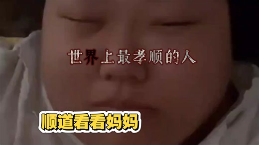 【早期小羊】我们不说孝顺，我们说顺道看看妈妈