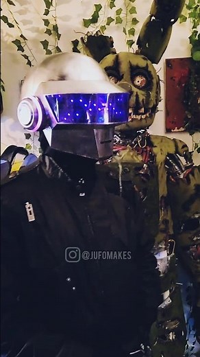 Daft Punk Cosplay How to make Helmet 3D Printed LED Arduino Project | #daftpunk