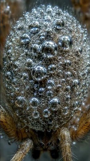 An Extraordinary Spider That Lives Underwater!