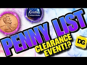 🤩 09/29/26 DOLLAR GENERAL PENNY LIST & CLEARANCE EVENT INFO