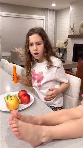 Feet on the table put germs on the food - learn good manners