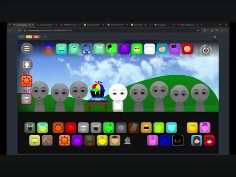 Mr Fun Computer’s lyrics in Sprunki RRed (read the description)