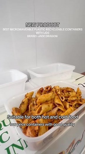 Plastic microwaveable container with lids