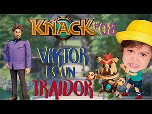 EL GRAN TRAIDOR / KNACK PARTE #8 / GAMEPLAY EN ESPAÑOL